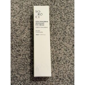 SOROCI Vita-Tangerine Spotlight Eye Cream 30ml 1.01 fl oz Green Tangerine Korea